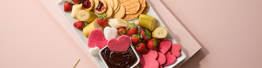 Valentine Fondue Board