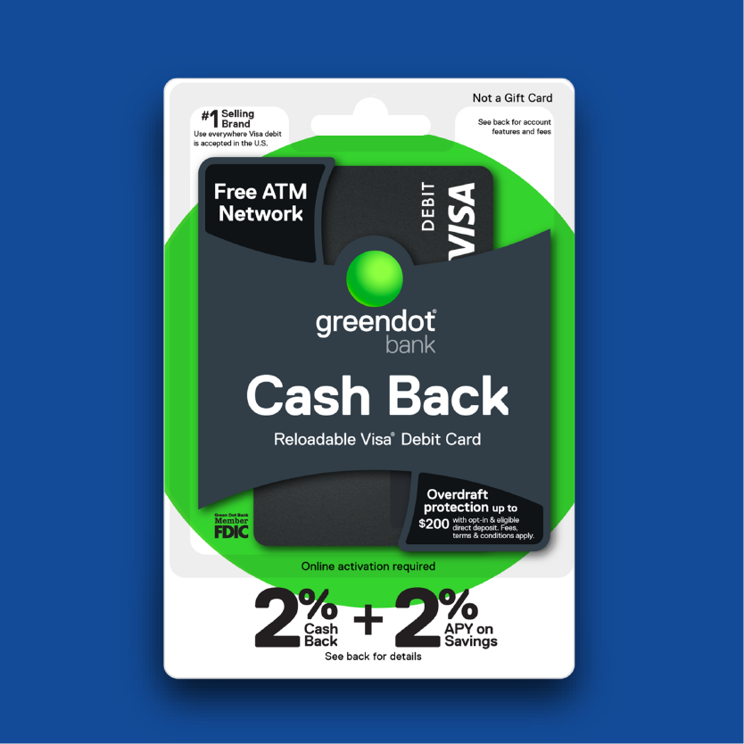 Green Dot Cash Back Visa Card