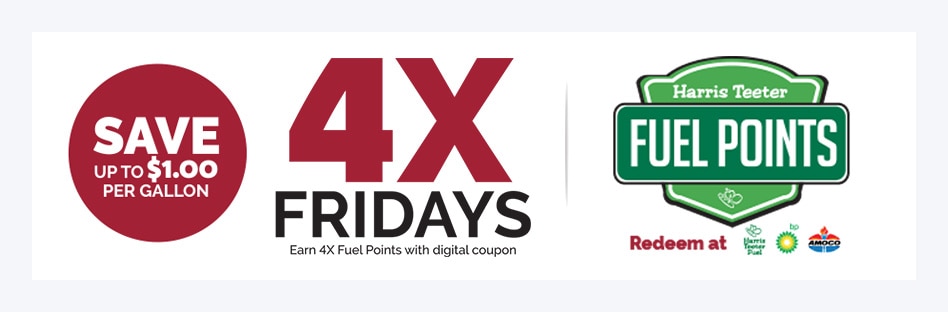 Earn 4X Fuel Points on Friday, December 20th ONLY 